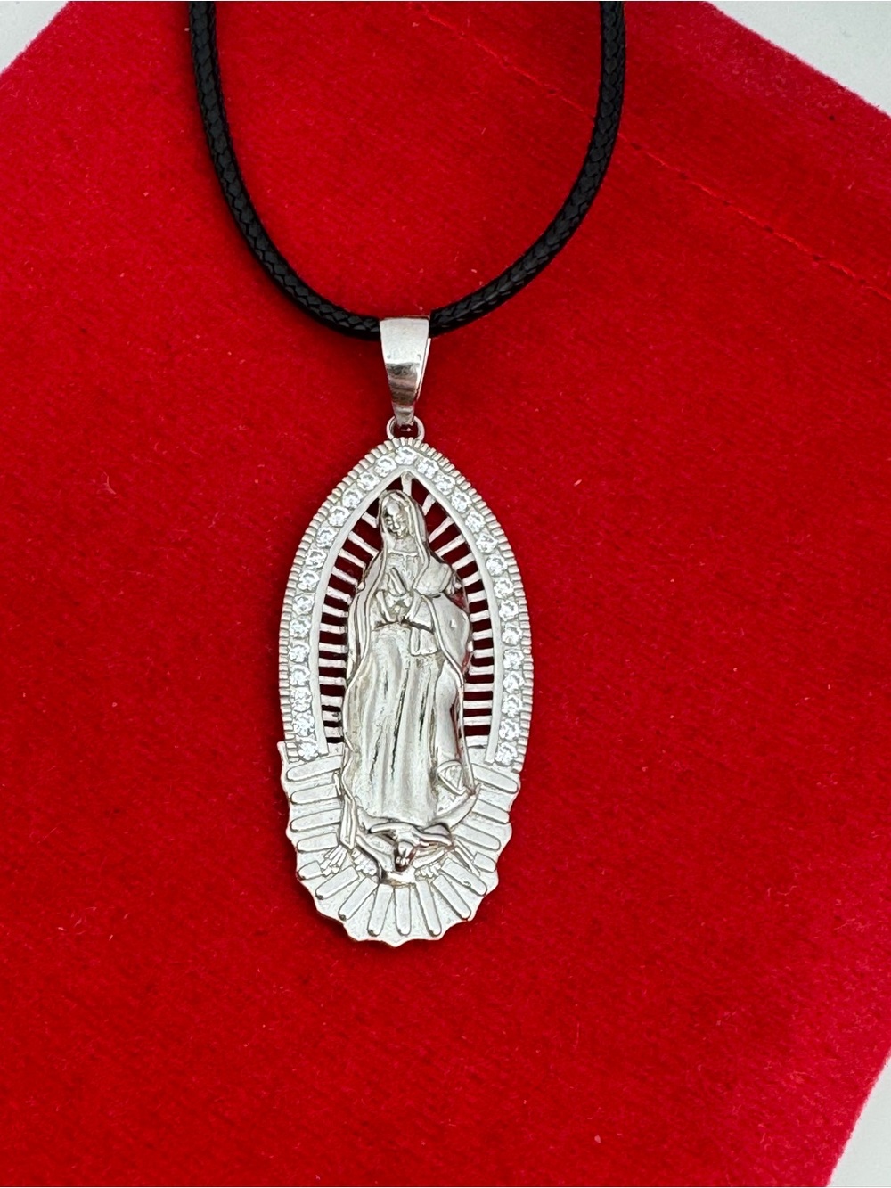 Guadalupe pendant sterling silver 925